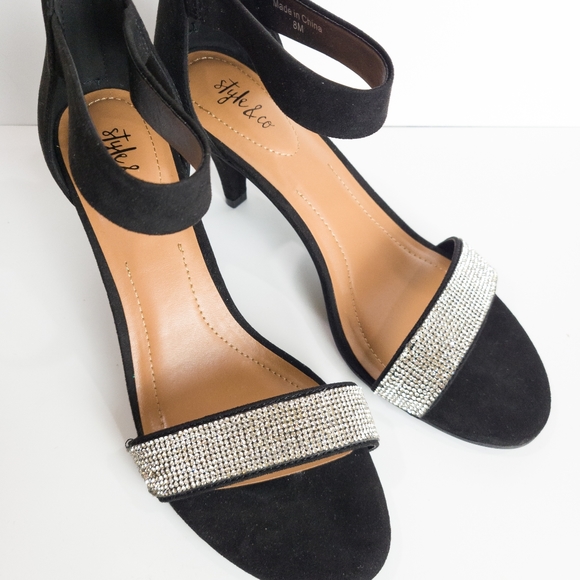 Style & Co Phillys Two-piece Evening Sandals-8 - Picture 6 of 7